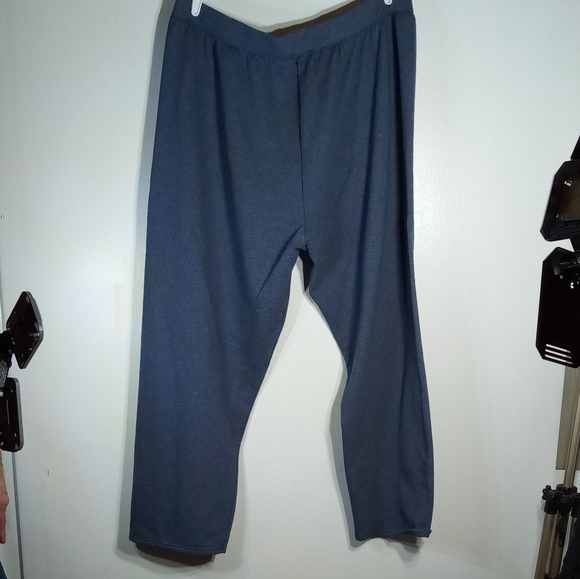 Just My Size Blue Sweat Pants Sz 4X - Picture 5 of 6
